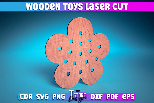 Wooden Toys Laser Cut | Toys Laser Cut Design | CNC Files SVG The T Store Design 