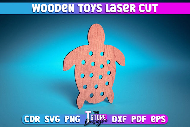Wooden Toys Laser Cut | Toys Laser Cut Design | CNC Files SVG The T Store Design 