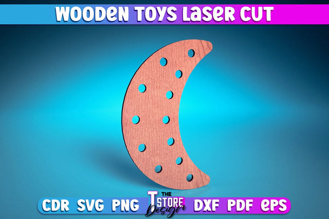 Wooden Toys Laser Cut | Toys Laser Cut Design | CNC Files SVG The T Store Design 