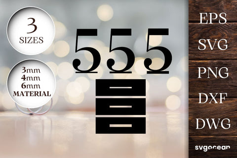 Wooden Wedding Table Numbers SVG SVG SvgOcean 