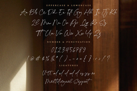 Woodsen Signature - Modern Signature Font Font Timur type 