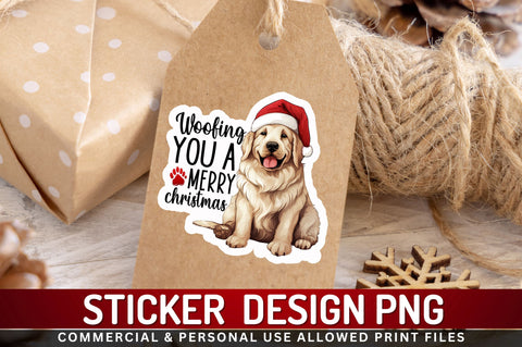 Woofing you a Sticker Design Sublimation Regulrcrative 