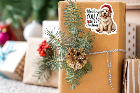Woofing you a Sticker Design Sublimation Regulrcrative 