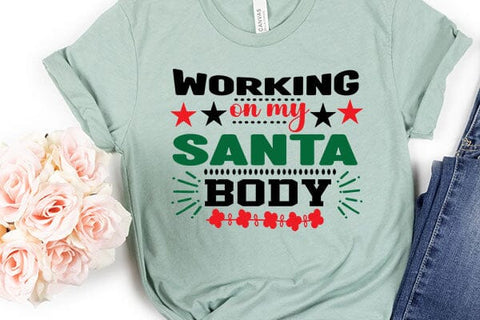 Working on my santa body SVG Angelina750 