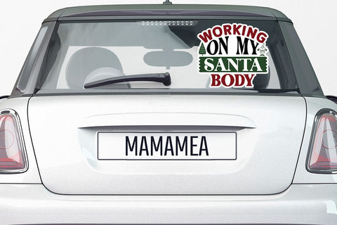 Working on my santa body SVG Angelina750 