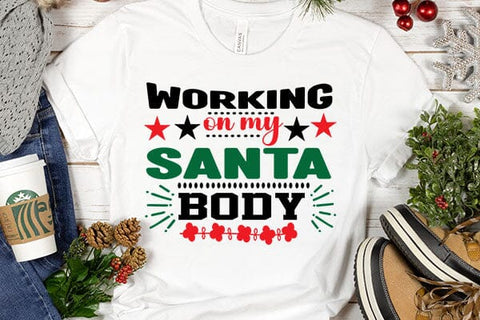 Working on my santa body SVG Angelina750 