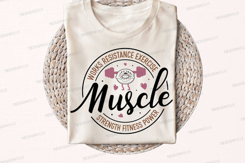 Works resistance exercise Svg Design SVG Regulrcrative 