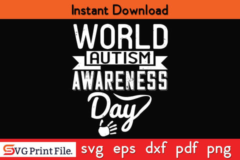 world autism awareness day Funny Autism SVG PNG Craft Cut File SVG SVG Print File 