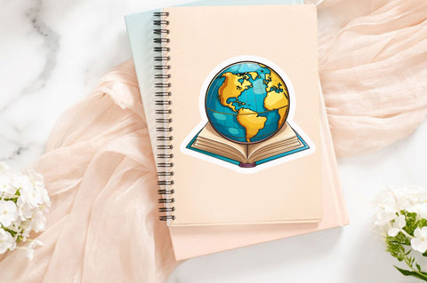 World book clipart Sticker Design Sublimation Regulrcrative 