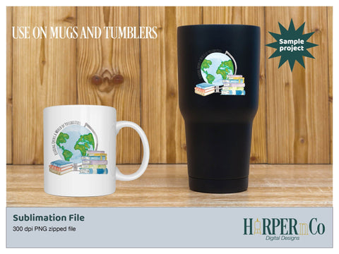 World SVG PNG Cut EPS File SVG HarperNCo 