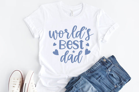 World's Best Dad, Father's Day Cut File SVG CraftLabSVG 