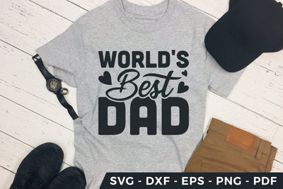 World's Best Dad, Father's Day SVG SVG CraftLabSVG 