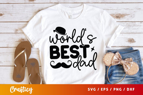 Worlds Best Dad Svg Design SVG Designangry 