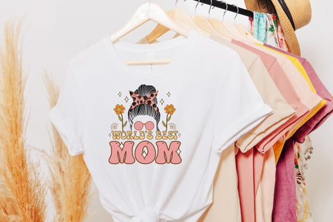 World's Best Mom - Mother's Day Sublimation Sublimation CraftLabSVG 