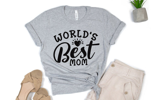 World's Best Mom - Mother's Day SVG SVG CraftLabSVG 