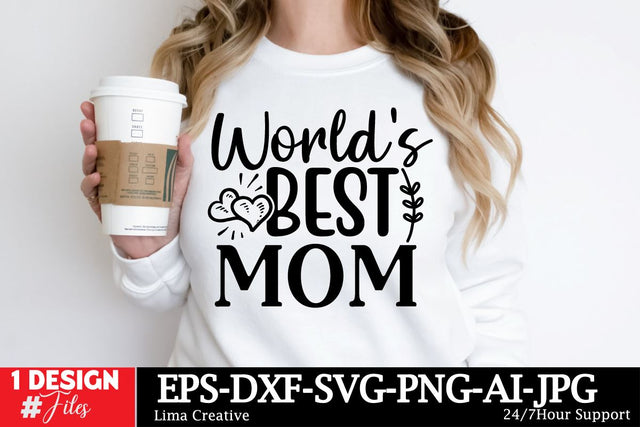 Worlds Best Mom SVG Cut FIle SVG Insomnia Std 
