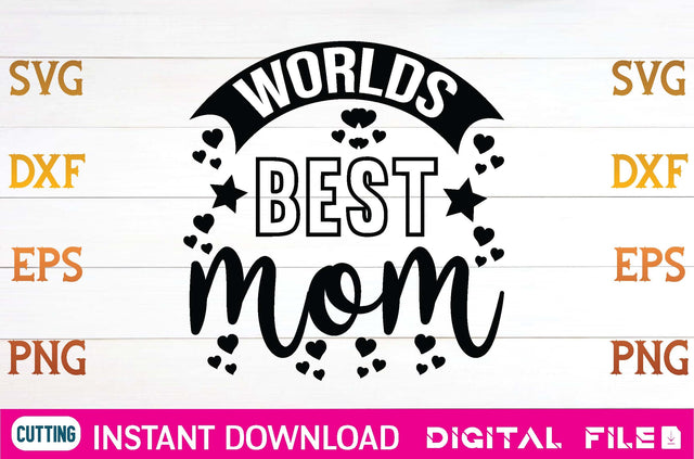 worlds best mom svg SVG designer krishna 