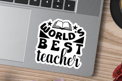 worlds best teacher SVG Angelina750 