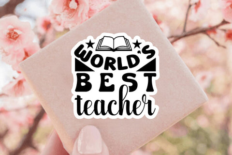 worlds best teacher SVG Angelina750 