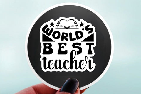 worlds best teacher SVG Angelina750 