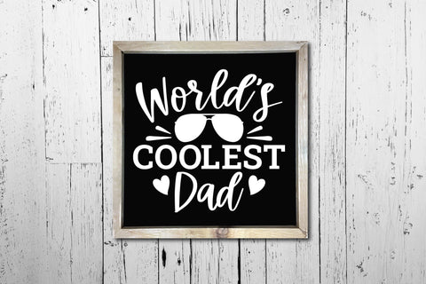 World's Coolest Dad, Father's Day SVG File SVG CraftLabSVG 