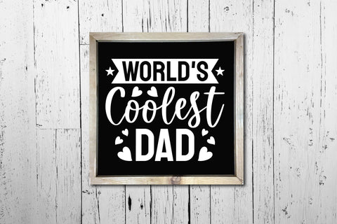World's Coolest Dad, Father's Day SVG SVG CraftLabSVG 