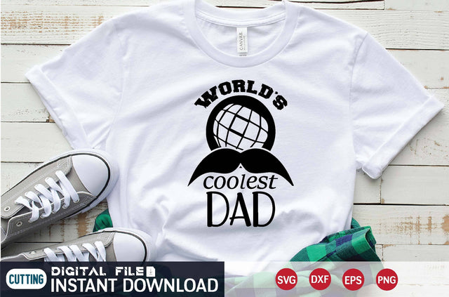 World's Coolest Dad svg SVG designer krishna 