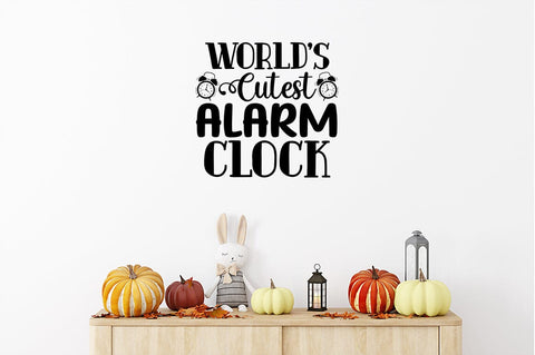 Worlds cutest alarm clock SVG Design SVG Designangry 