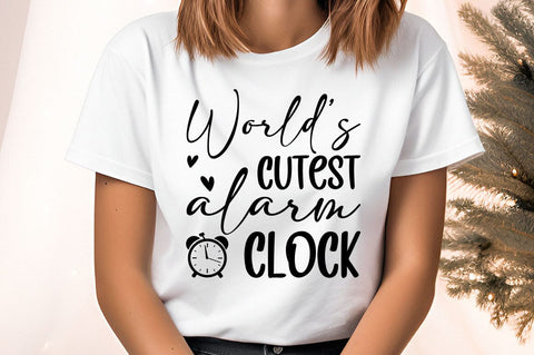 Worlds cutest alarm clock SVG Design SVG Designangry 