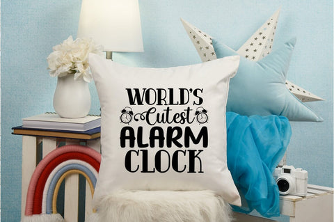 Worlds cutest alarm clock SVG Design SVG Designangry 