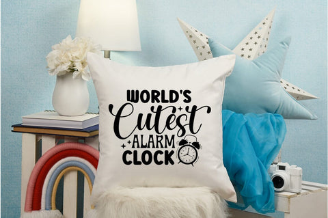 Worlds cutest alarm clock SVG Design SVG Designangry 