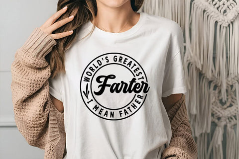 Worlds greatest farter I mean father SVG Angelina750 