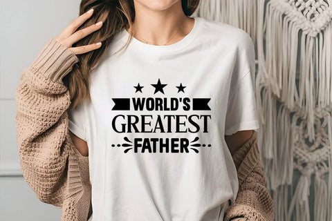 Worlds Greatest Father SVG Angelina750 