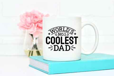 World's No.1 Coolest Dad - Fathers Day SVG SVG CraftLabSVG 