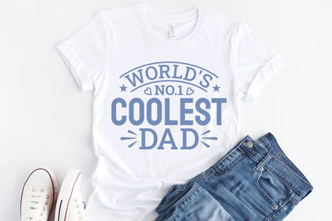World's No.1 Coolest Dad - Fathers Day SVG SVG CraftLabSVG 
