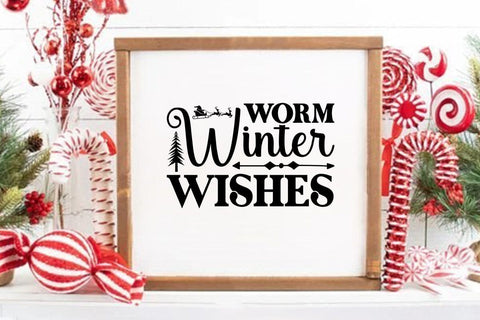 worm winter wishes SVG Angelina750 