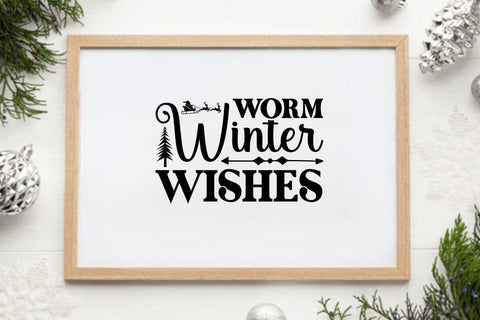 worm winter wishes SVG Angelina750 