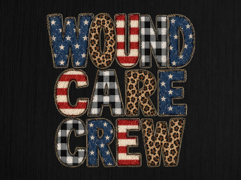 Wound Care Crew PNG Patriotic Nurse Art SVG artprintfile 