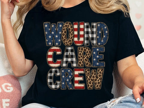 Wound Care Crew PNG Patriotic Nurse Art SVG artprintfile 
