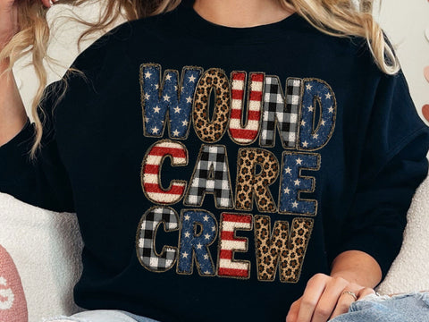 Wound Care Crew PNG Patriotic Nurse Art SVG artprintfile 
