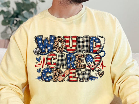 Wound Care Crew PNG Patriotic Nurse Art SVG artprintfile 