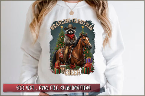 Wrangling christmas cheer Sublimation Sublimation Shetara Begum 