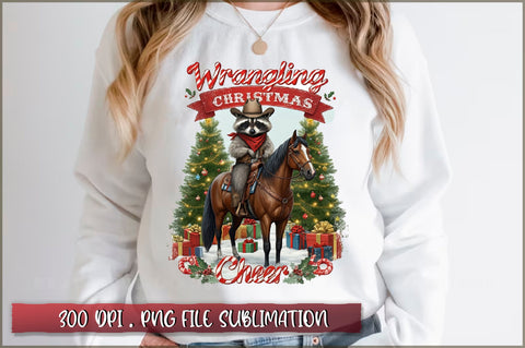 Wrangling christmas cheer Sublimation Sublimation Shetara Begum 