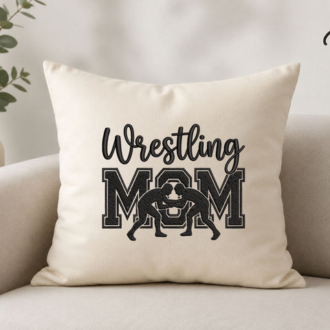 Wrestling Mom Machine Embroidery Design – Wrestler Sports Mom Embroidery File Embroidery/Applique DESIGNS PatternFeed8 
