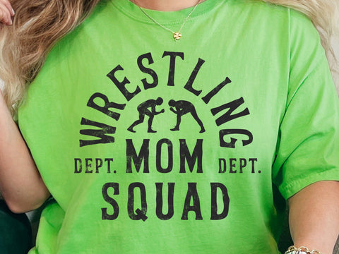 Wrestling Mom Squad SVG SVG DesignDestine 