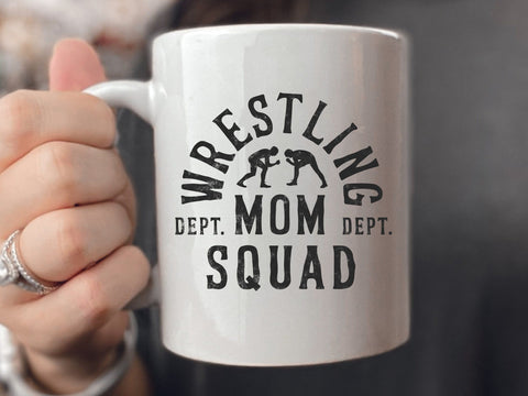 Wrestling Mom Squad SVG SVG DesignDestine 