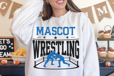 Wrestling Svg Png, Wrestling Team Template Svg Png, Wrestling Mom Svg, Svg Files for Cricut, Wrestling Team Shirts Svg SVG DesignDestine 
