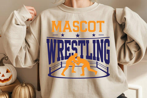 Wrestling Svg Png, Wrestling Team Template Svg Png, Wrestling Mom Svg, Svg Files for Cricut, Wrestling Team Shirts Svg SVG DesignDestine 