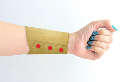 Wrist Bracers Wrist Cuff ITH Applique Embroidery Embroidery/Applique DESIGNS Designed by Geeks 