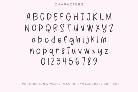 Write Me Back Sans Font Beck McCormick 